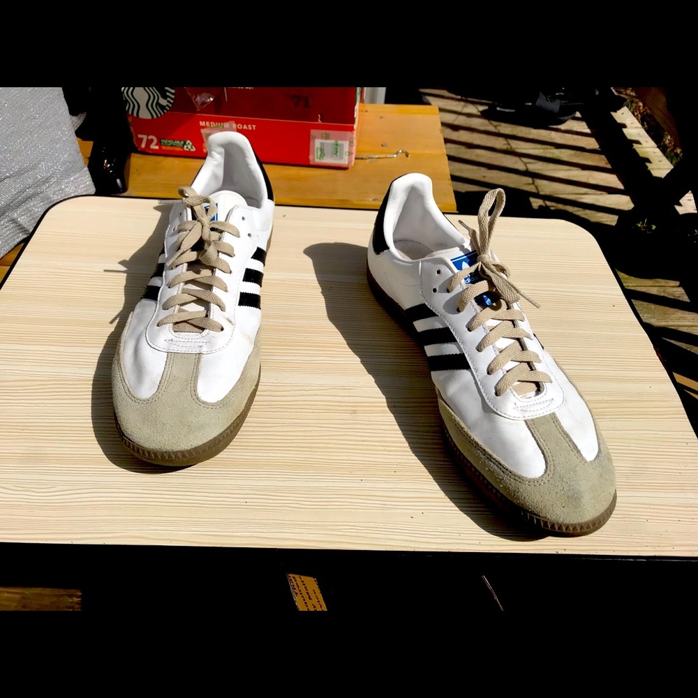 Adidas Sambas size 14.